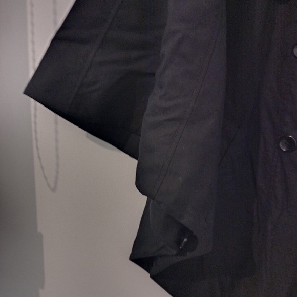 Country Road black button detail cape in size XS - Picture 8 of 11